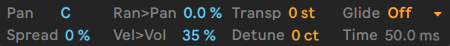 Global control parameters in Simpler