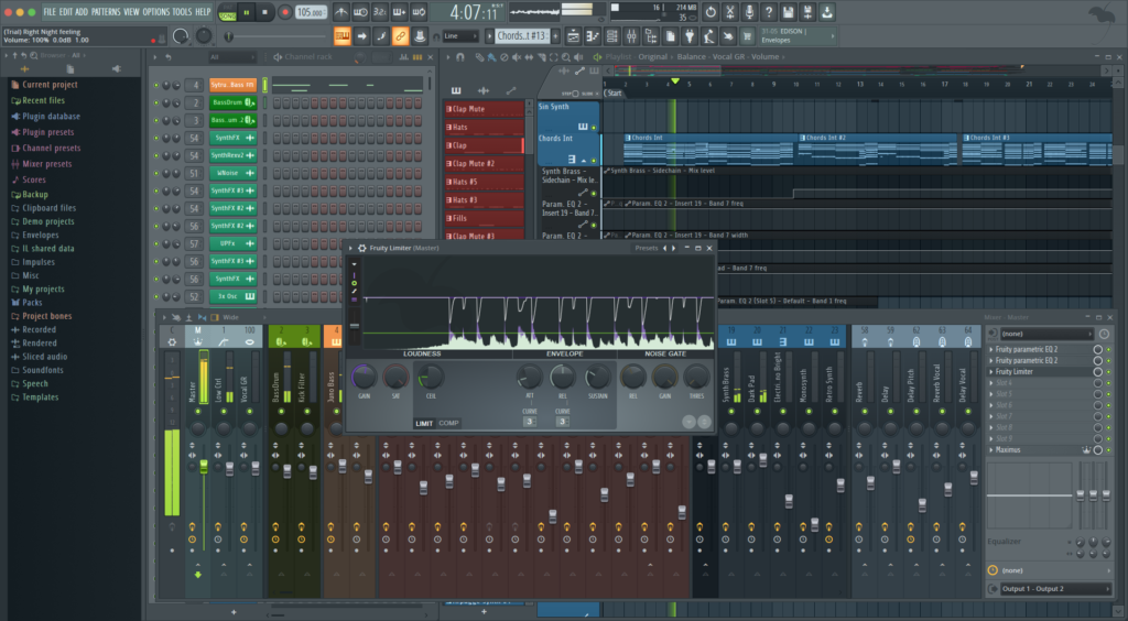 FL Studio workflow screenshot